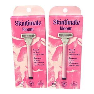 Skintimate Bloom Women’s Razors – Bundle of 2 Packs (4 Blades Each)